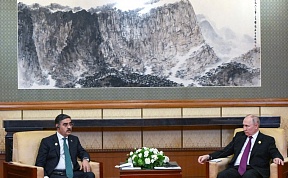On a meeting between President of Russia and Prime Minister of Pakistan On a meeting between President of Russia and Prime Minister of Pakistan