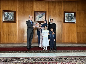 On an Awards Ceremony at the Russian Embassy On an Awards Ceremony at the Russian Embassy
