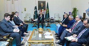 Ambassador Khorev Calls on Prime Minister of Pakistan H.E. Mr. Muhammad Shehbaz Sharif