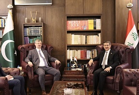 Ambassador Khorev’s Meeting with Hamed Abbas Lafta Al-Armashawi, Ambassador of Iraq