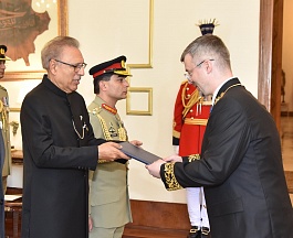 Presentation of Credentials by Ambassador Albert Khorev Presentation of Credentials by Ambassador Albert Khorev