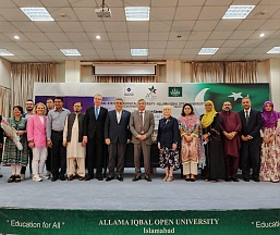 On the inauguration of the first Russian Open Education Center in Pakistan 